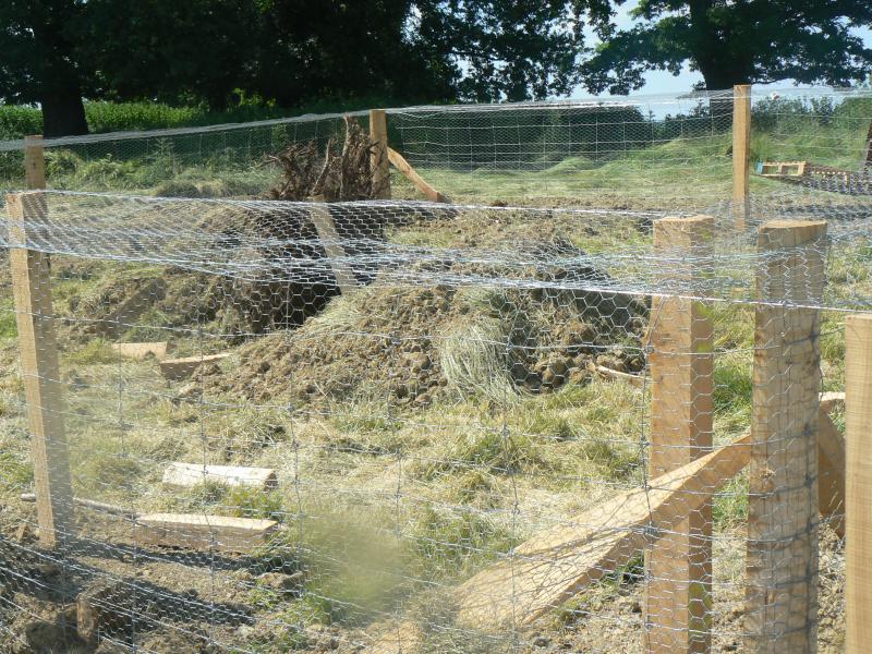 Fabrication d'une garenne 