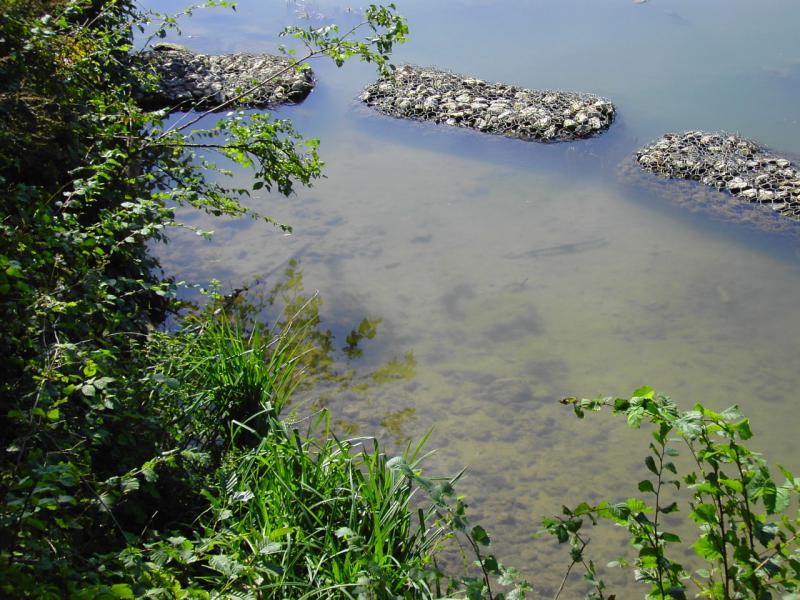 Gabions sacs pour lutter contre le batillage