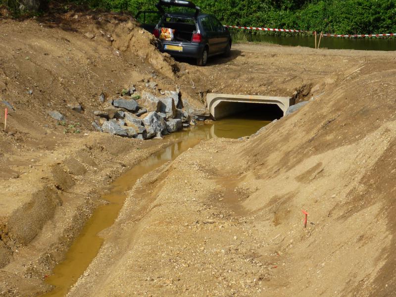 Pose d’ouvrage hydraulique