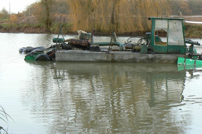 Curage par pompage des vases